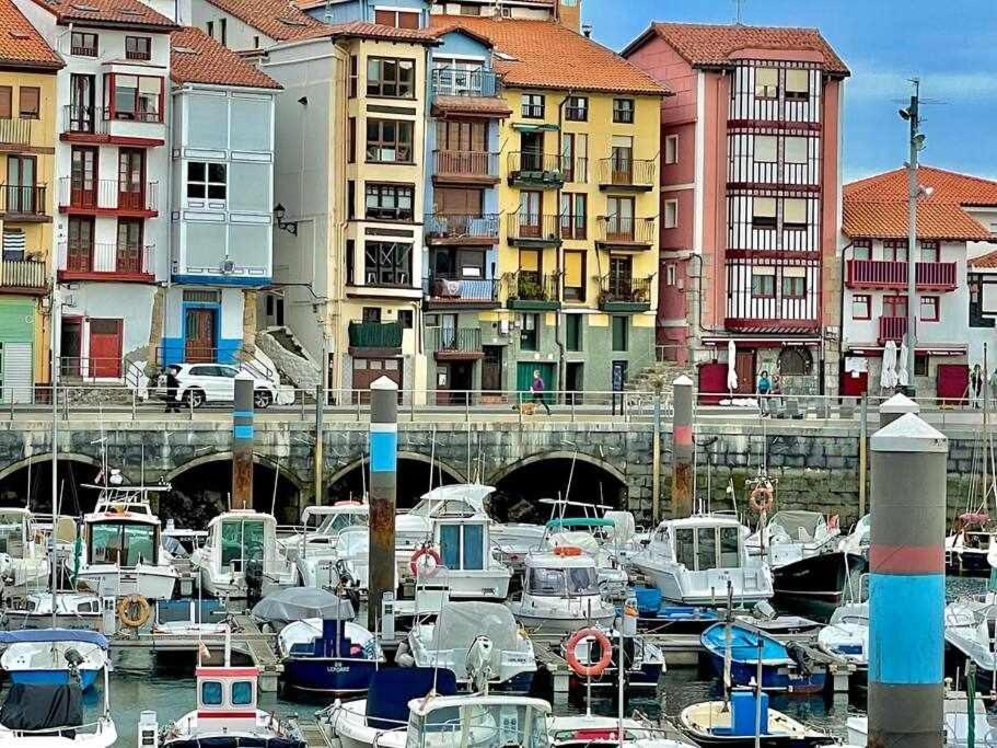Utsa Eski Piso Con Encanto En 1ª Linea De Puerto Бермео Екстер'єр фото